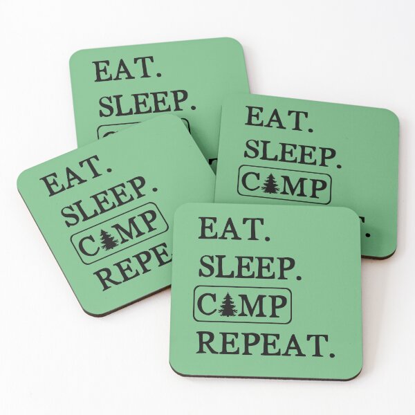 Item preview, Eat, Sleep, Camp, Repeat designed and sold by TouchofAlaska.