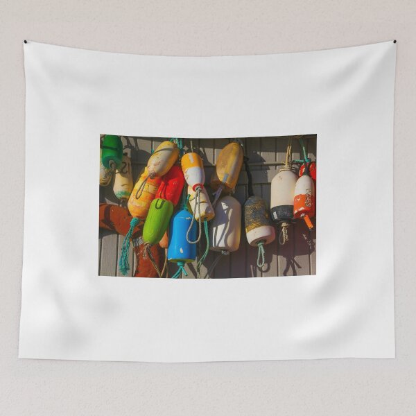Item preview, Old Colorful Fishing Bouys designed and sold by Garry Gay.