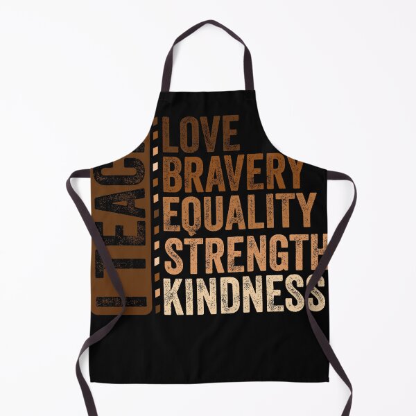 Item preview, I Teach Love Bravery Equality Black African American Teacher designed and sold by Vintagearea.