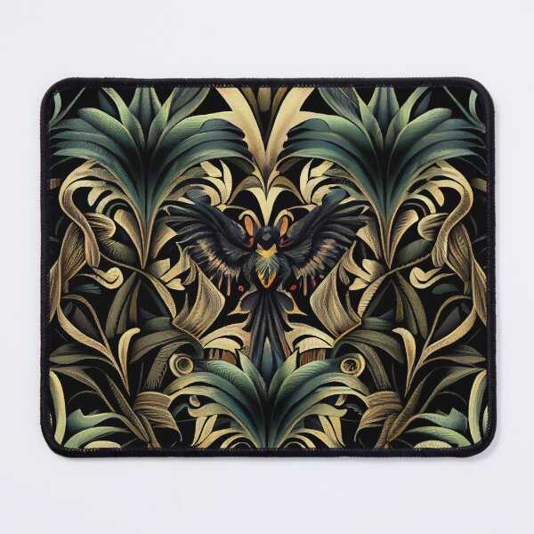 Artikelvorschau, Gothic Tropical Pattern Digital Painting entworfen und verkauft von CodeAndColors.