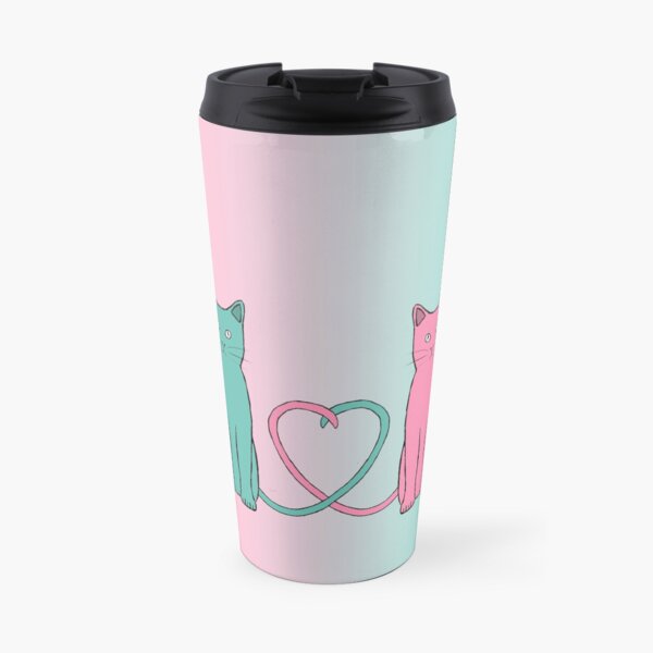 Cat Love Travel Mug