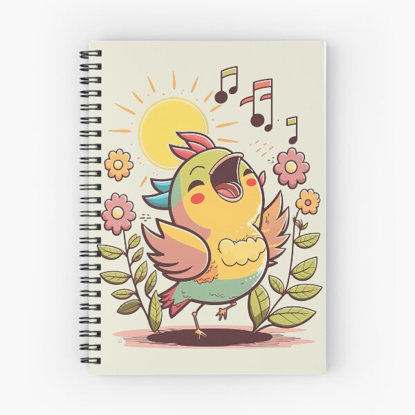 Item preview, Singing in the sun - Colorful Bird Singing in the Sunshine designed and sold by JOLI Design.