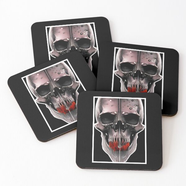 Item preview, Goth Skull Abstract Digital Art designed and sold by Gogmagosh.