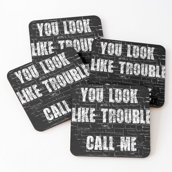 Item preview, You look like trouble designed and sold by AiInker.