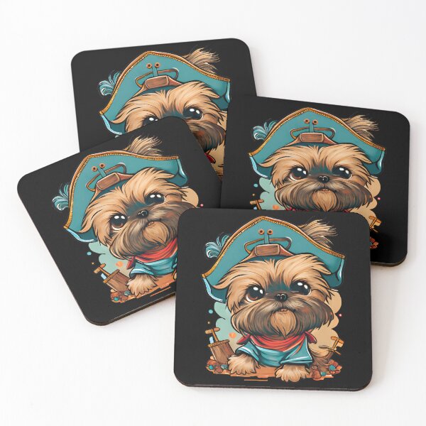 Item preview, Shorky Shih Tzu Yorky Yorkshire Terrier Dog Pirate designed and sold by Leonardo Palumbo.