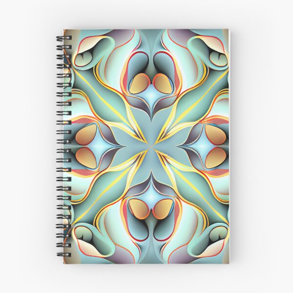 Item preview, Dynamic Pastel Transitional Pattern Digital Painting designed and sold by CodeAndColors.