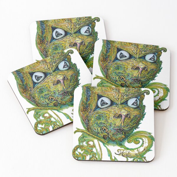 Item preview, Green Cat designed and sold by Walter Idema.