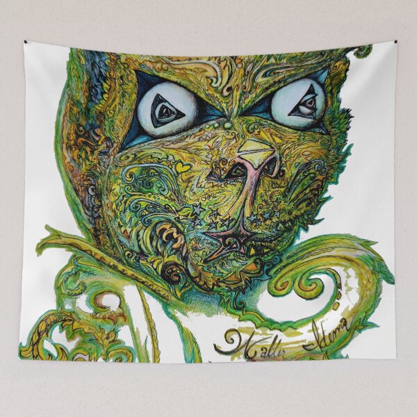 Item preview, Green Cat designed and sold by Walter Idema.