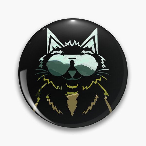 Item preview, Mountain View Cat With Black Background  designed and sold by missmann.