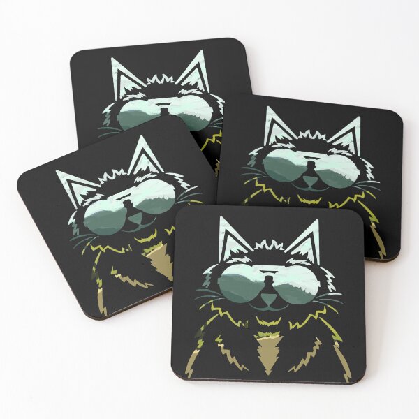 Item preview, Mountain View Cat With Black Background  designed and sold by missmann.