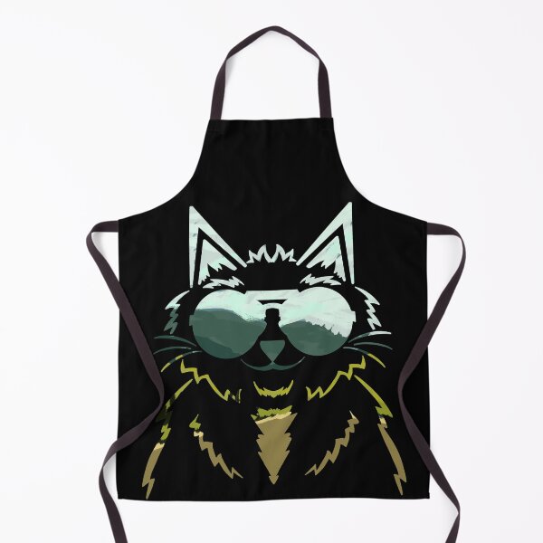 Item preview, Mountain View Cat With Black Background  designed and sold by missmann.