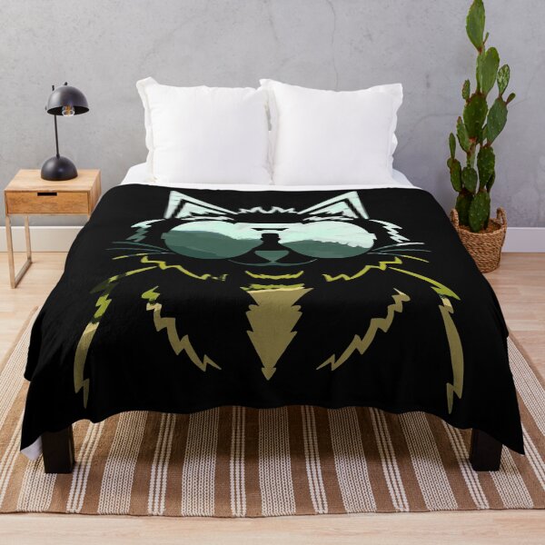 Item preview, Mountain View Cat With Black Background designed and sold by missmann.