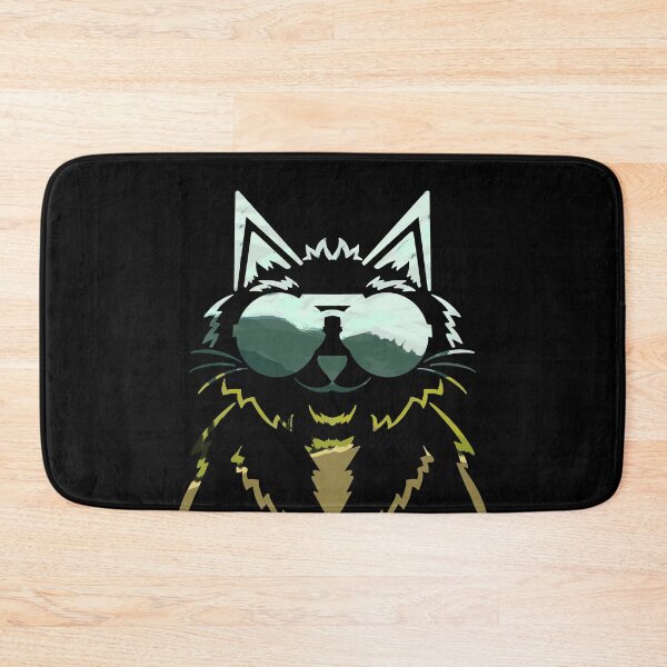 Item preview, Mountain View Cat With Black Background  designed and sold by missmann.