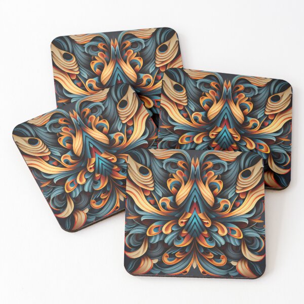 Item preview, Explosive Fine Aggressive New Traditional Pattern Digital Painting designed and sold by CodeAndColors.