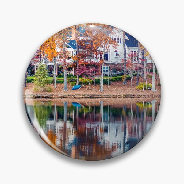 Item preview, Nice House on Shore of Calm Lake designed and sold by dbvirago.