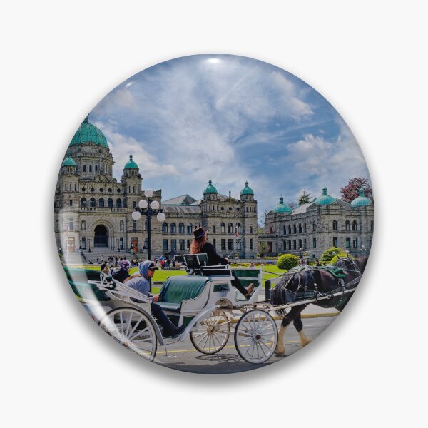 Item preview, Horse and Buggy at Victoria Parliament Building designed and sold by dbvirago.