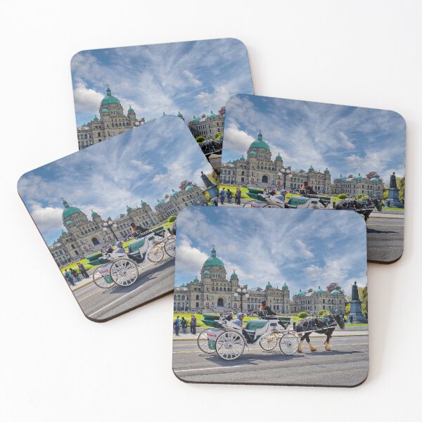 Item preview, Horse and Buggy at Victoria Parliament Building designed and sold by dbvirago.