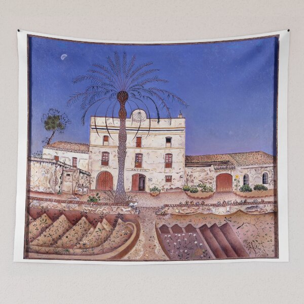 Item preview, Joan Miró, 1918, La casa de la palmera (House with Palm Tree), Museo Nacional Centro de Arte Reina Sofía Joan Miro designed and sold by TeeARTHY.