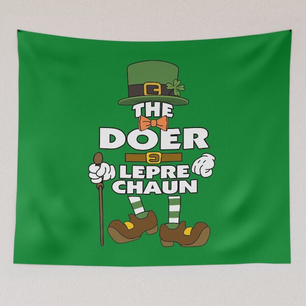 Item preview, The Doer Leprechaun St Patrick's Day Celebration Matching Outfits Group Attire designed and sold by onicon.