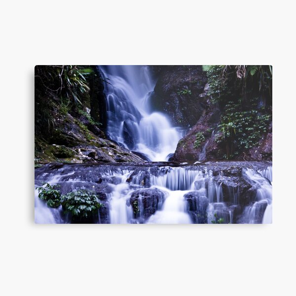 Elebana Falls Green Mountain Metal Print