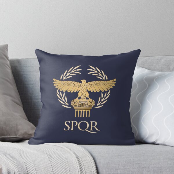 Item preview, SPQR Roman Republic flag and motto with aquila, eagle designed and sold by Print  Androïde.