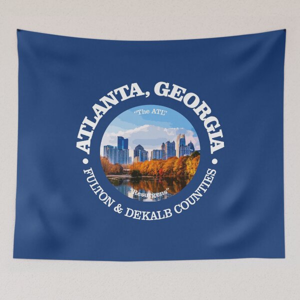Item preview, Atlanta (cities) designed and sold by curranmorgan.
