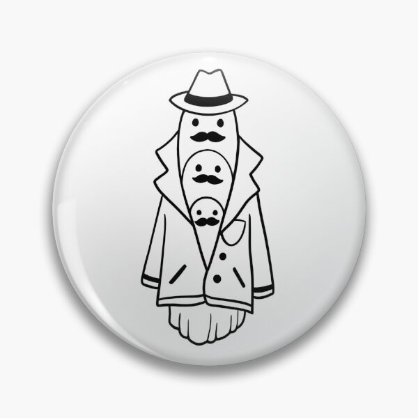 Item preview, Three Ghosts in a trenchcoat designed and sold by charlieroses.