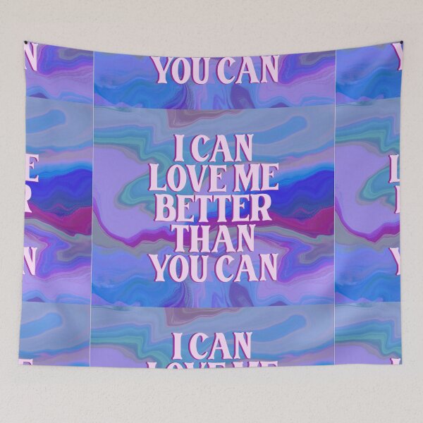 Item preview, flowers i can love me better than you can designed and sold by atlasbackache.