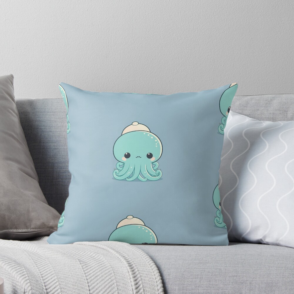Item preview, Throw Pillow designed and sold by Raccoonidae.