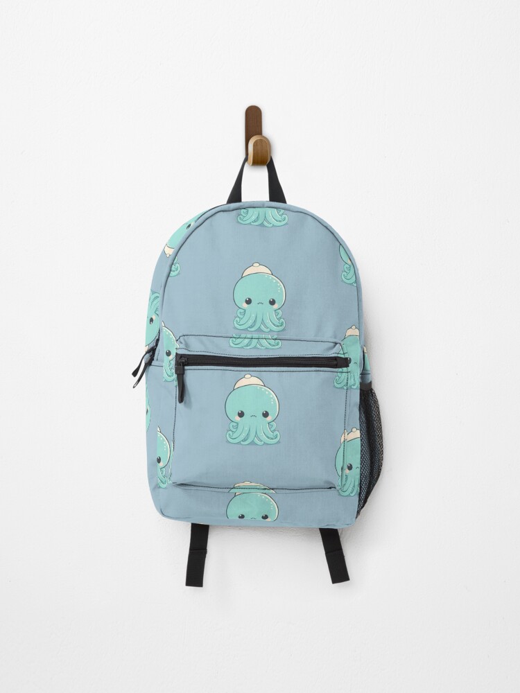Thumbnail 1 of 3, Backpack, Octopus designed and sold by Raccoonidae.