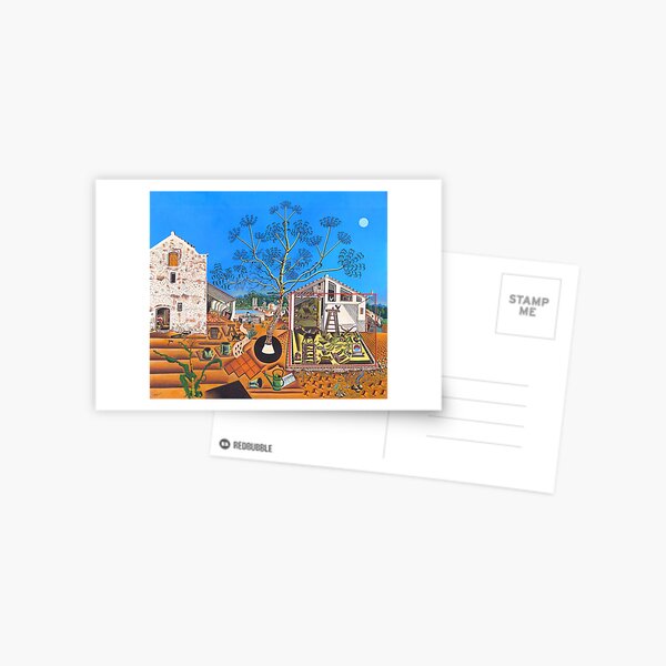 Aperçu de l'œuvre   Joan Miro La Ferme (Miró) créée et vendue par TeeARTHY.
