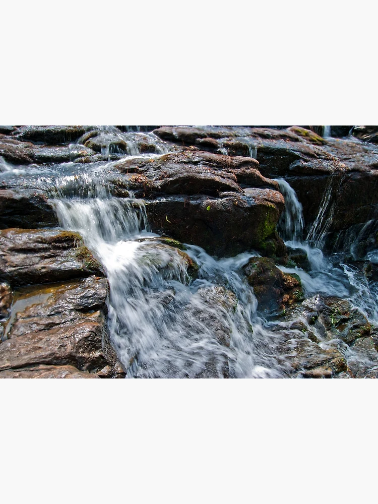 Thumbnail 3 of 3, Poster, Spring Waterfall designed and sold by EarthUnlocked.