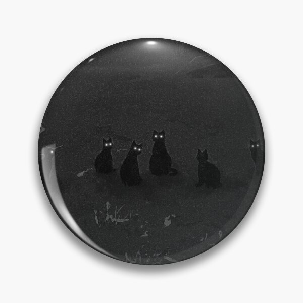 Item preview, Ominous Cats Black & White designed and sold by SealiteDraws.