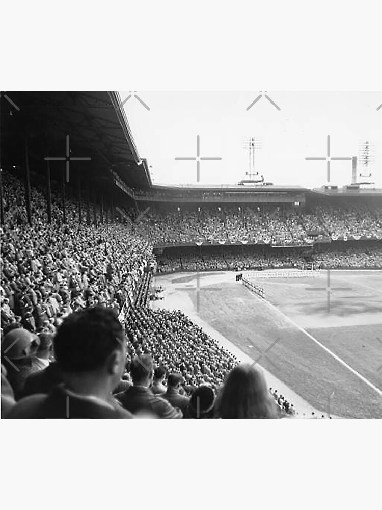 Spectators in a baseball stadium, Comiskey Park, Chicago, - Canvas Art