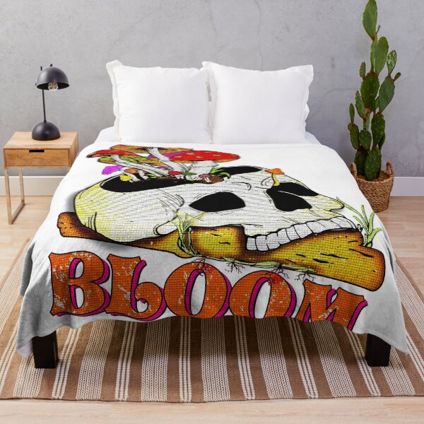Item preview, Skeleton Bloom Boho Colorful Incarnation designed and sold by UMI BLOOM.