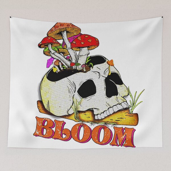 Item preview, Skeleton Bloom Boho Colorful Incarnation designed and sold by UMI BLOOM.