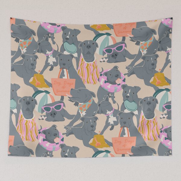 Item preview, Blue Nose Pitbulls Beach Party designed and sold by Elizabeth Weglein.