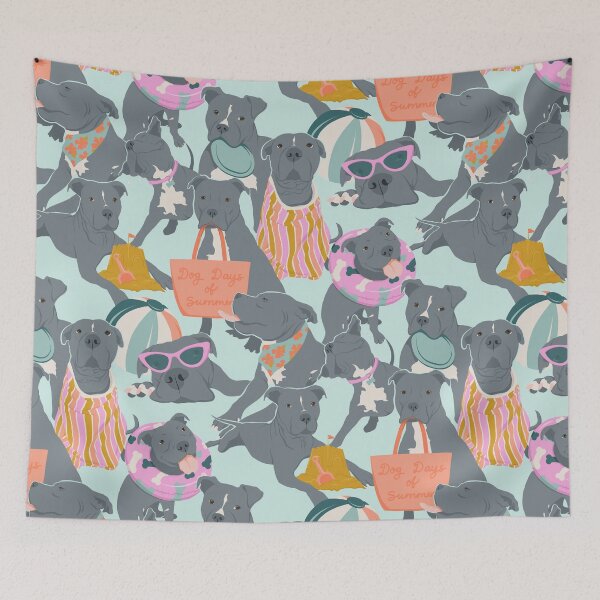 Item preview, Blue Nose Pitbulls Beach Party designed and sold by Elizabeth Weglein.