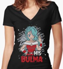 HIS BULMA T-SHIRT Women's Fitted V-Neck T-Shirt