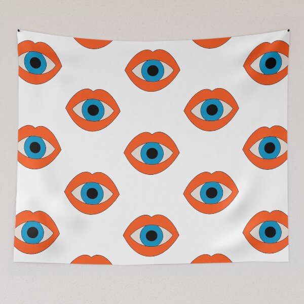 Item preview, Evil Eye Lips designed and sold by dararosen01.