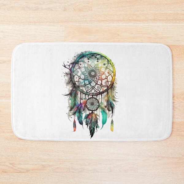 Item preview, Colorful Dreamcatcher - Native American Spiritual Symbol Dream Protection designed and sold by Dragonstrom.