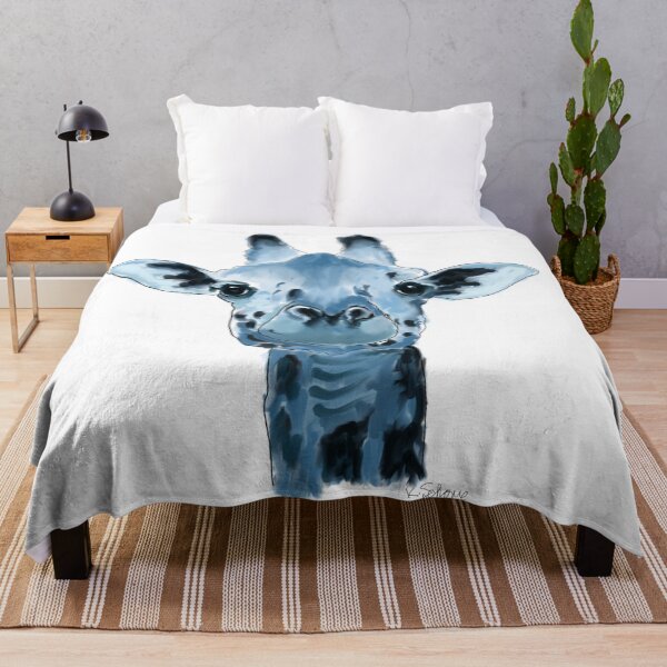 Item preview, Dreaming of a blue giraffe designed and sold by kschowe.
