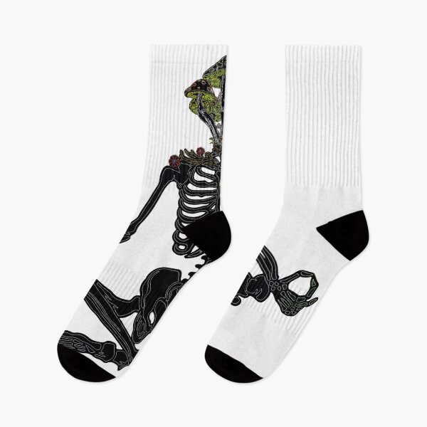 Item preview, Skeleton Yoga green life  designed and sold by UMI BLOOM.
