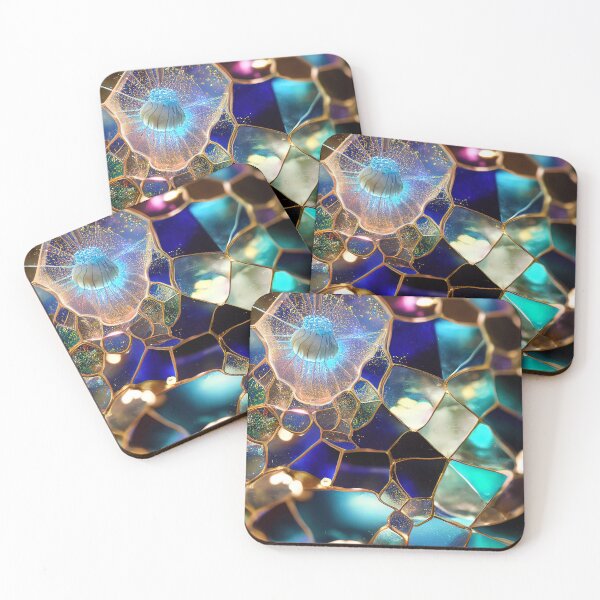 Item preview, Abstract work with underwater motifs designed and sold by ZibilinoArt.