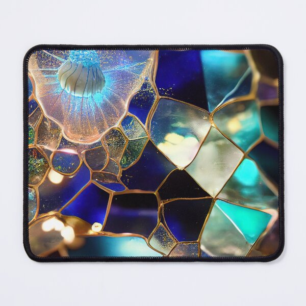 Item preview, Abstract work with underwater motifs designed and sold by ZibilinoArt.