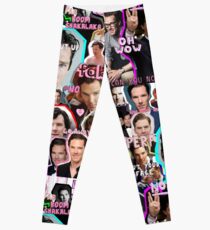 benedict cumberbatch collage Leggings