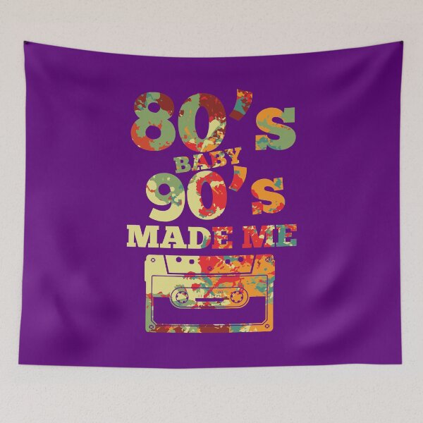 Item preview, 80's Baby, 90's Made Me' Retro Tee designed and sold by UMI BLOOM.