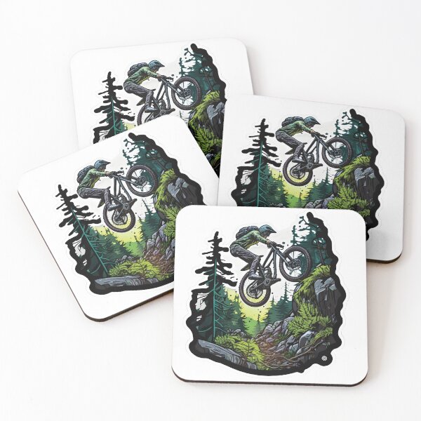 Item preview, Mountain Biking Through The Woods designed and sold by anthropaulogy.
