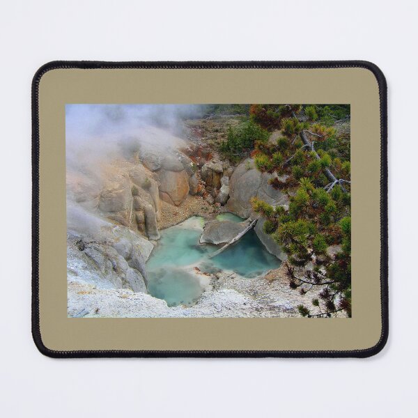 Item preview, Misty Pool at Norris Basin in Yellowstone National Park designed and sold by Duncan Bullock.