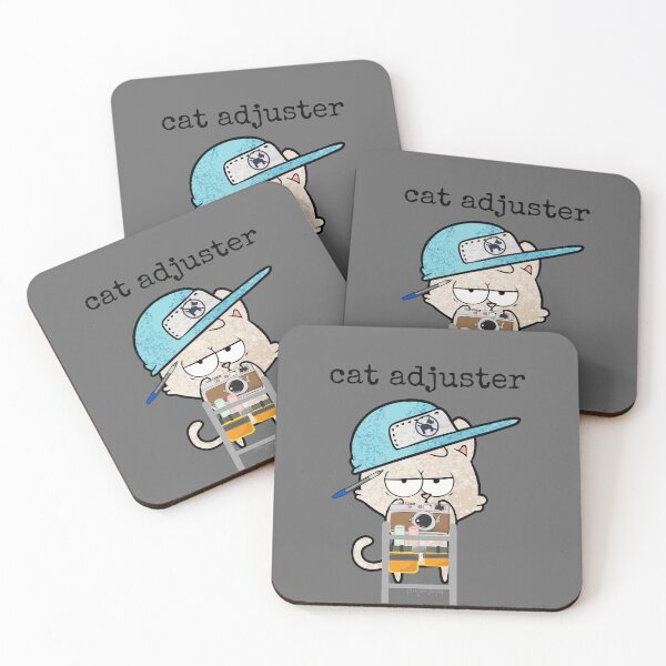 Item preview, Cat adjuster designed and sold by HooYooTeeTees.